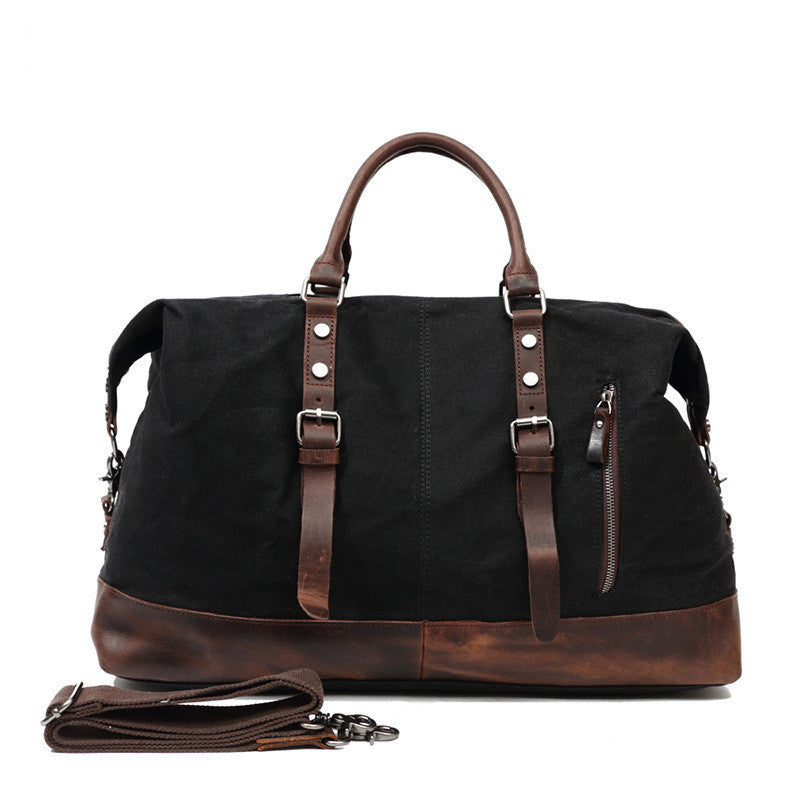 The Elevate Leather Duffel