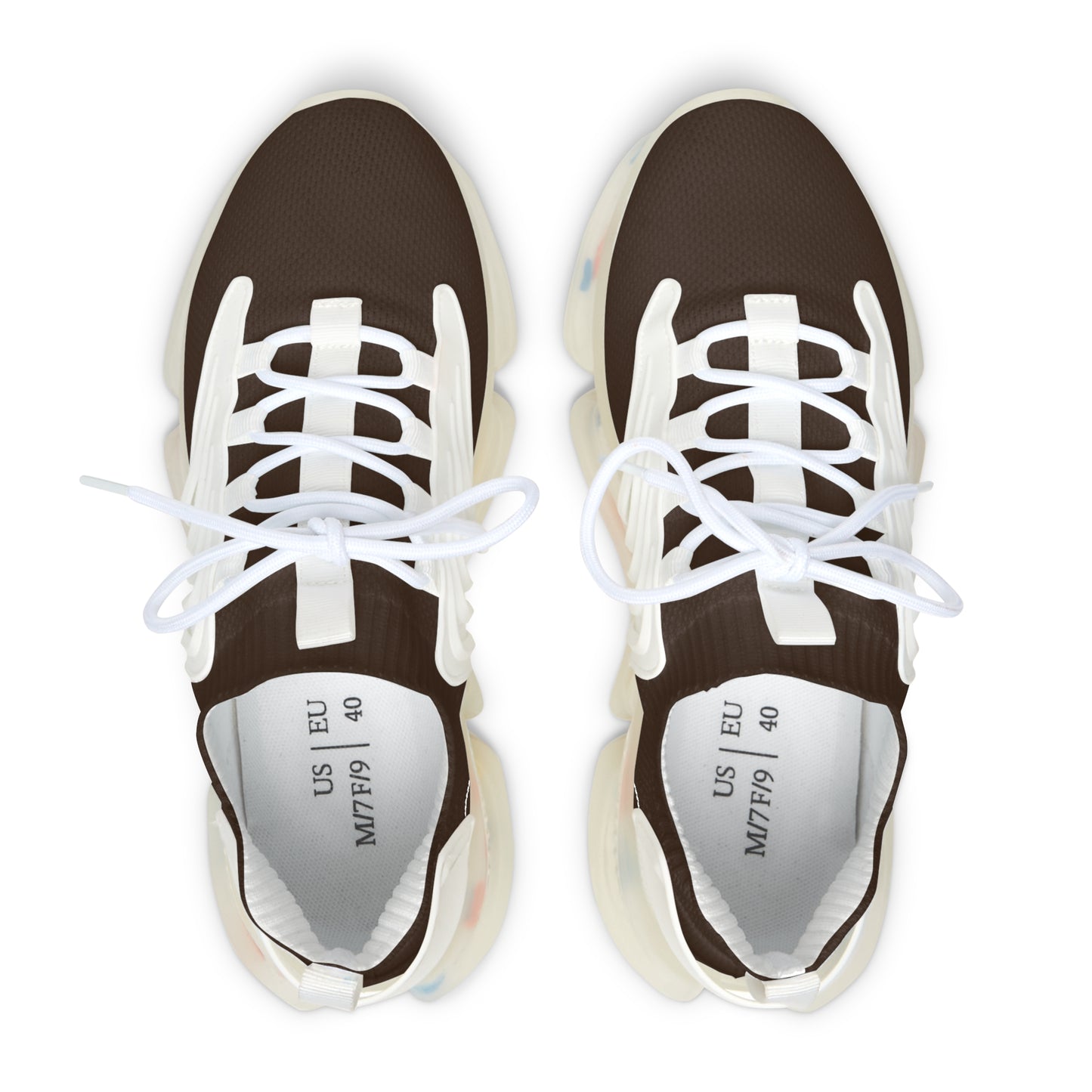 Dark Chocolate Mesh Sneakers