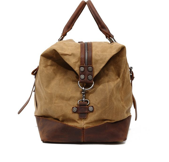 The Elevate Leather Duffel