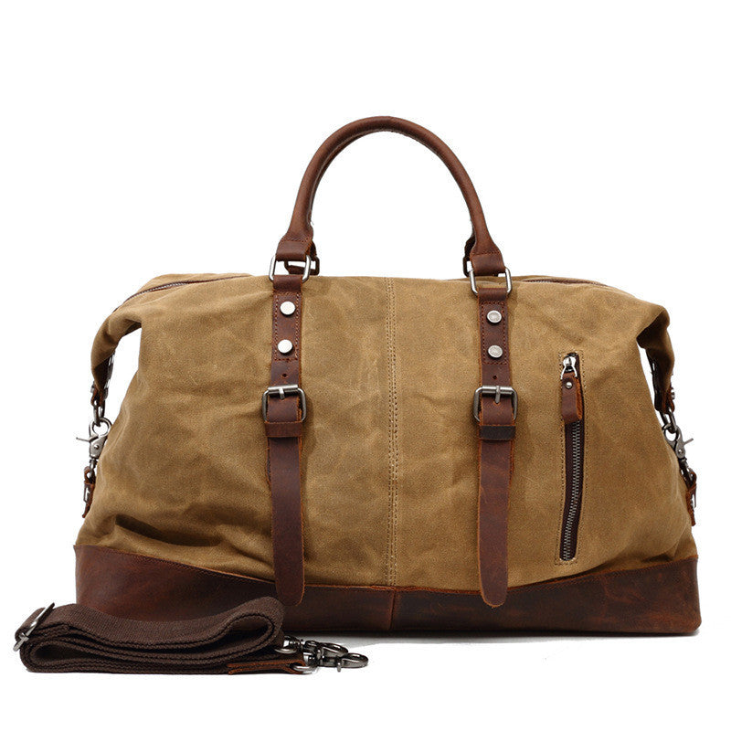 The Elevate Leather Duffel