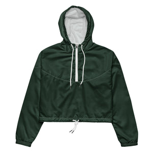 EMERALD cropped windbreaker