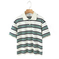 The Riviera Stripe Polo | Women's Striped Short Sleeve Polo Shirt