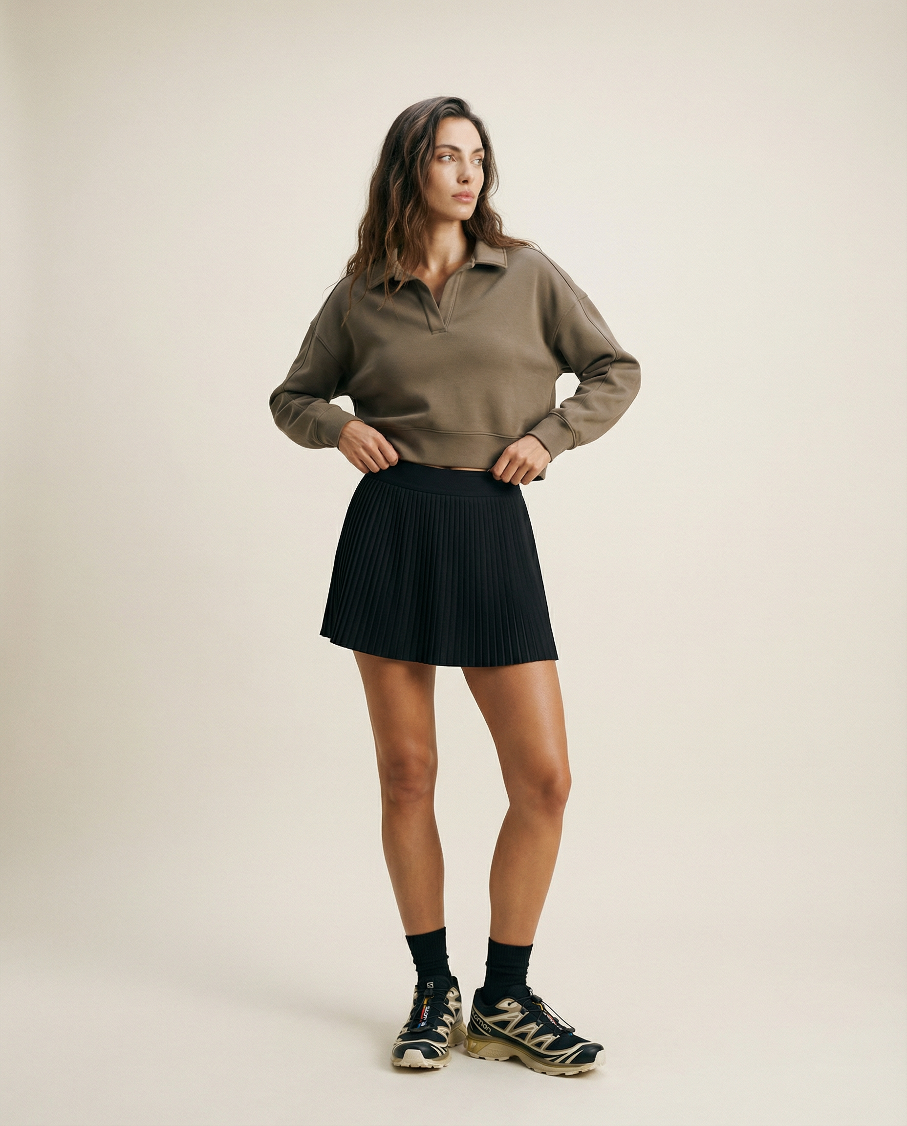 The Flow Pleated Skort