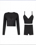 The Ritual Knit Set | 3-Piece Ribbed Lounge Set for Women