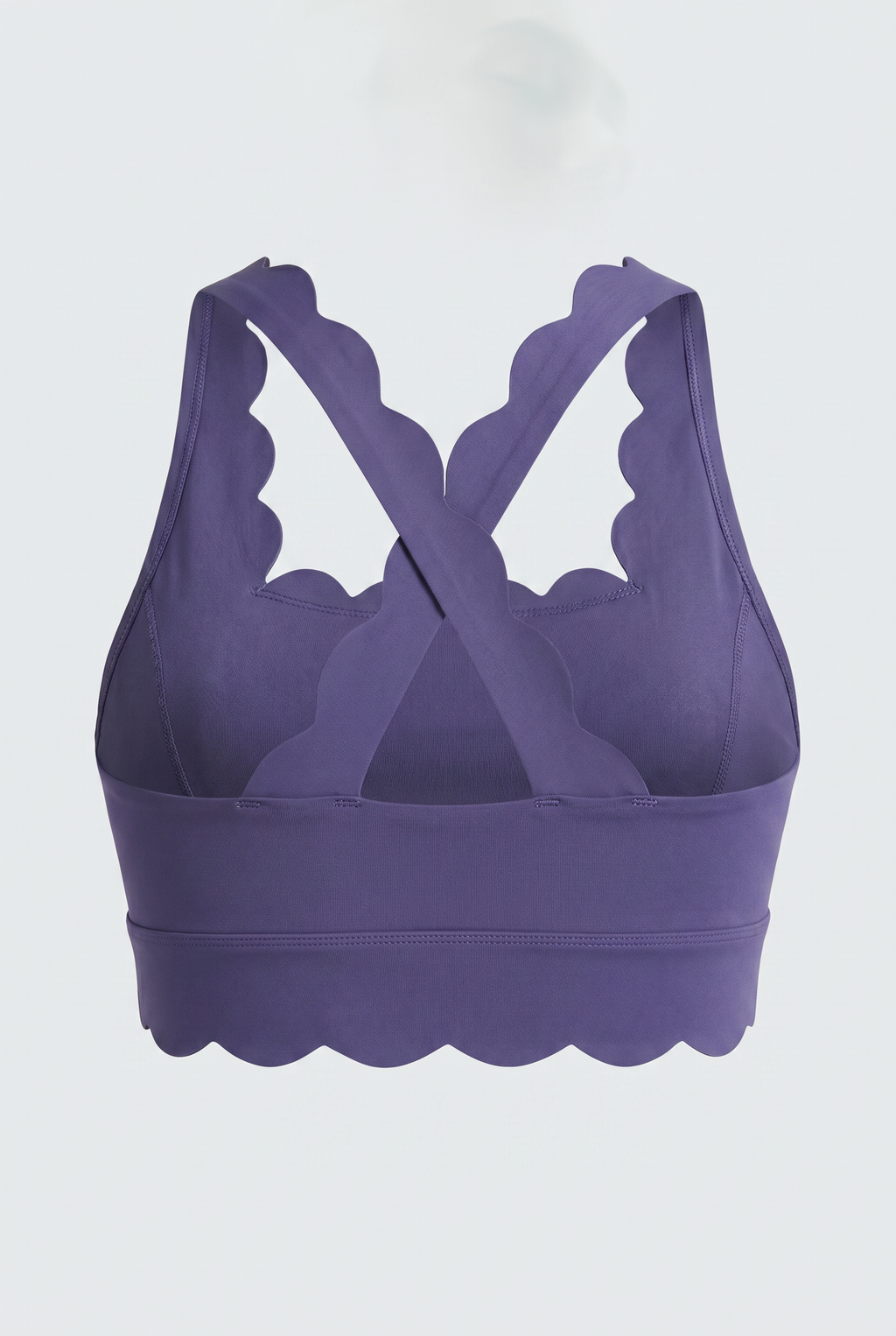 The Court Flow Scallop Sports Bra