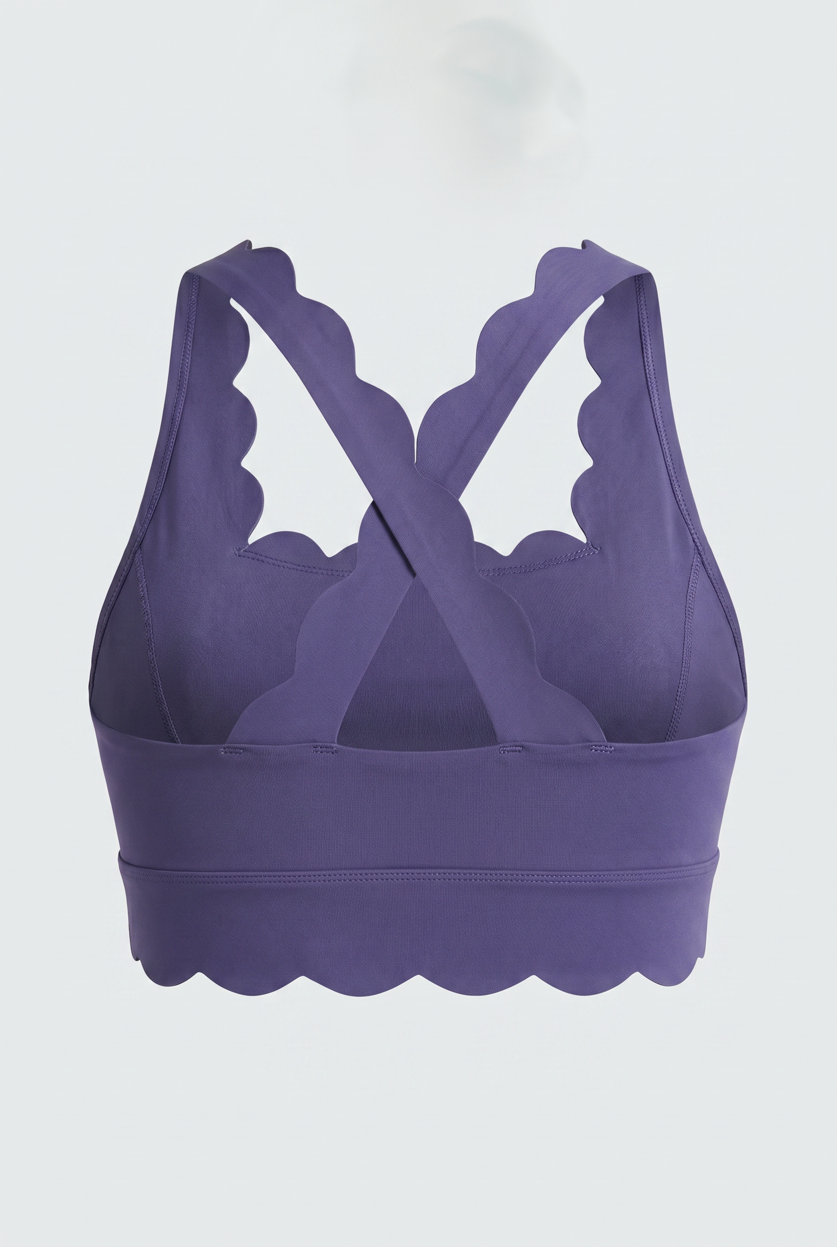 The Court Flow Scallop Sports Bra